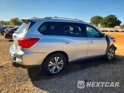 Trzecie zdjęcie samochodu z tyłu: 2018 NISSAN PATHFINDER SL VIN:5N1DR2MN9JC667024 - miniatura
