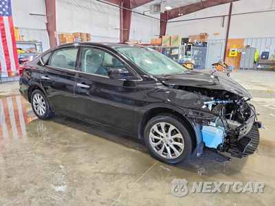 Czwarte zdjęcie samochodu z boku: 2019 NISSAN SENTRA SV VIN:3N1AB7AP9KY287238 - miniatura
