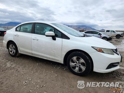 Czwarte zdjęcie samochodu z boku: 2015 HONDA CIVIC LX VIN:19XFB2F59FE221471 - miniatura