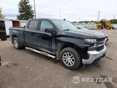 Czwarte zdjęcie samochodu z boku: 2019 CHEVROLET SILVERADO K1500 LT VIN:3GCUYDED1KG249662 - miniatura