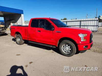 Czwarte zdjęcie samochodu z boku: 2015 FORD F150 SUPER CAB VIN:1FTEX1EP6FFC75701 - miniatura