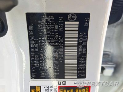 Zdjęcie 12 z 12 samochodu: 2020 TOYOTA AVALON LIMITED VIN:4T1D21FB0LU013057 - miniatura