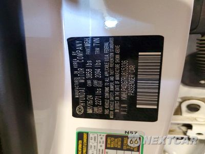 Zdjęcie 13 z 13 samochodu: 2024 HYUNDAI ELANTRA LIMITED VIN:KMHLP4DG7RU815336 - miniatura