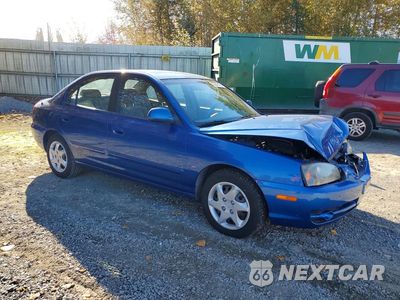 Czwarte zdjęcie samochodu z boku: 2005 HYUNDAI ELANTRA GLS VIN:KMHDN46D35U183362 - miniatura