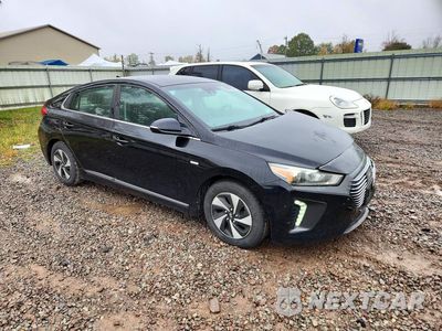Czwarte zdjęcie samochodu z boku: 2018 HYUNDAI IONIQ SEL VIN:KMHC75LC1JU060421 - miniatura