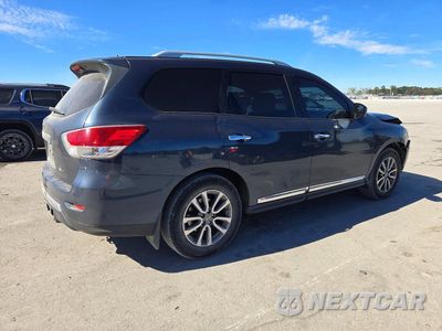 Trzecie zdjęcie samochodu z tyłu: 2015 NISS PATHFINDER VIN:5N1AR2MN6FC706937 - miniatura