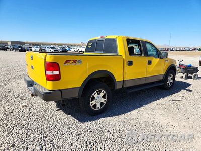 Trzecie zdjęcie samochodu z tyłu: 2004 FORD F150 SUPERCREW VIN:1FTPW14544KD59404 - miniatura