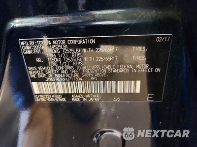 Zdjęcie 13 z 13 samochodu: 2017 TOYOTA RAV4 LE VIN:JTMZFREV6HJ711304 - miniatura