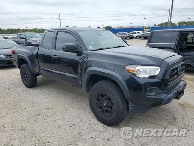 Czwarte zdjęcie samochodu z boku: 2021 TOYOTA TACOMA SR VIN:3TYRX5GN1MT010769 - miniatura