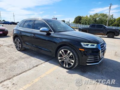 Czwarte zdjęcie samochodu z boku: 2019 AUDI SQ5 PREMIUM PLUS VIN:WA1B4AFYXK2017485 - miniatura