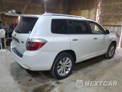 Trzecie zdjęcie samochodu z tyłu: 2008 TOYOTA HIGHLANDER HYBRID LIMITED VIN:JTEEW44A482019418 - miniatura