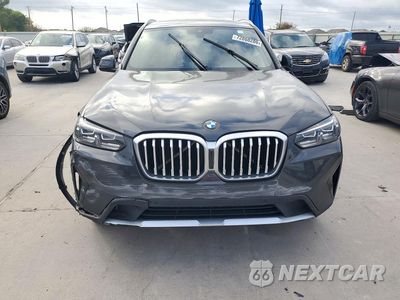 Piąte zdjęcie samochodu w środku: 2022 BMW X3 SDRIVE30I VIN:5UX43DP06N9L75303 - miniatura