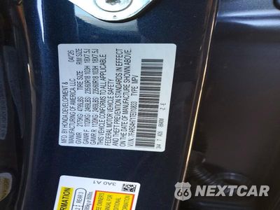 Zdjęcie 12 z 12 samochodu: 2026 HONDA CR-V EXL VIN:7FARS4H71TE010833 - miniatura
