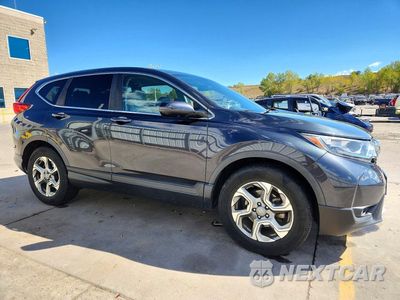 Czwarte zdjęcie samochodu z boku: 2019 HONDA CR-V EX VIN:5J6RW2H58KA001356 - miniatura