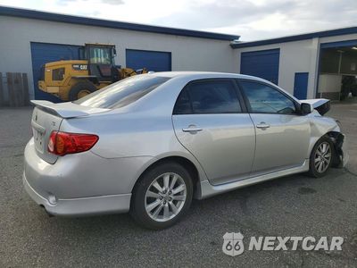 Trzecie zdjęcie samochodu z tyłu: 2010 TOYOTA COROLLA S VIN:1NXBU4EE6AZ224243 - miniatura