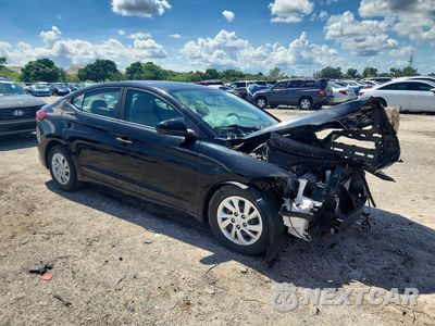 Czwarte zdjęcie samochodu z boku: 2017 HYUNDAI ELANTRA SE VIN:KMHD74LF4HU423619 - miniatura