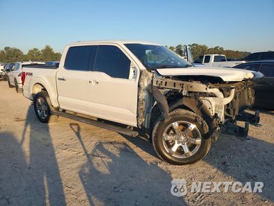Czwarte zdjęcie samochodu z boku: 2022 FORD F150 SUPERCREW VIN:1FTFW1E53NFA26339 - miniatura