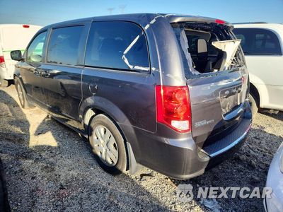 Drugie zdjęcie samochodu z przodu: 2018 DODGE GRAND CARAVAN SE VIN:2C4RDGBGXJR185163 - miniatura