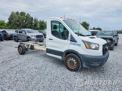 Czwarte zdjęcie samochodu z boku: 2020 FORD TRANSIT T-350 VIN:1FDBW5Z83LKB30324 - miniatura
