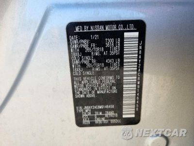 Zdjęcie 13 z 13 samochodu: 2021 NISSAN ARMADA SV VIN:JN8AY2AC8M9146458 - miniatura