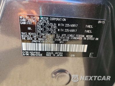 Zdjęcie 13 z 13 samochodu: 2015 TOYOTA RAV4 LE VIN:JTMZFREVXFD079449 - miniatura