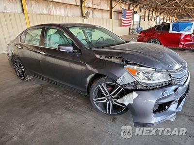 Czwarte zdjęcie samochodu z boku: 2016 HONDA ACCORD LX VIN:1HGCR2F33GA211635 - miniatura