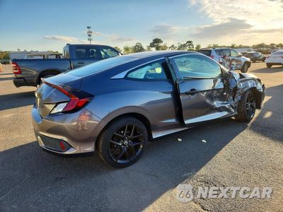 Trzecie zdjęcie samochodu z tyłu: 2019 HONDA CIVIC LX VIN:2HGFC4B63KH302196 - miniatura