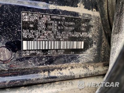 Zdjęcie 13 z 13 samochodu: 2021 TOYOTA VENZA XLE VIN:JTEAAAAH4MJ025376 - miniatura