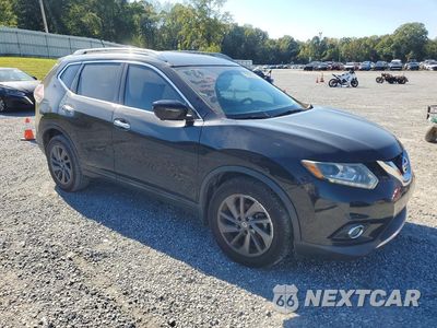 Czwarte zdjęcie samochodu z boku: 2016 NISSAN ROGUE SL VIN:5N1AT2MT0GC763152 - miniatura