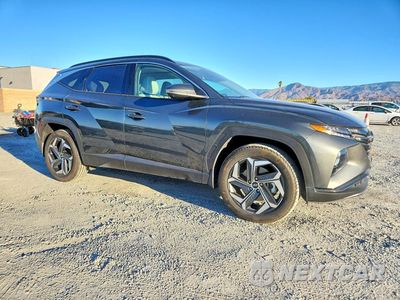 Czwarte zdjęcie samochodu z boku: 2023 HYUNDAI TUCSON LIMITED VIN:KM8JECA13PU102731 - miniatura