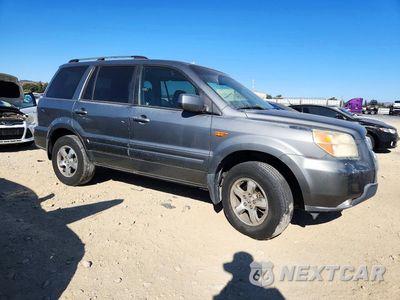 Czwarte zdjęcie samochodu z boku: 2007 HONDA PILOT EX VIN:5FNYF28497B000594 - miniatura