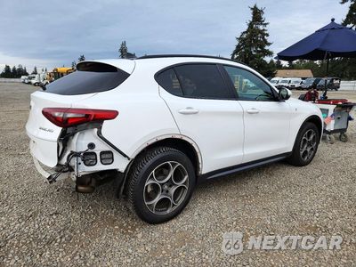 Trzecie zdjęcie samochodu z tyłu: 2022 ALFA ROMEO STELVIO TI VIN:ZASPAKBN0N7D46779 - miniatura
