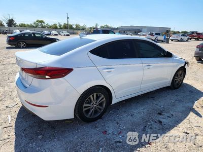 Trzecie zdjęcie samochodu z tyłu: 2018 HYUNDAI ELANTRA SEL VIN:5NPD84LF7JH272647 - miniatura