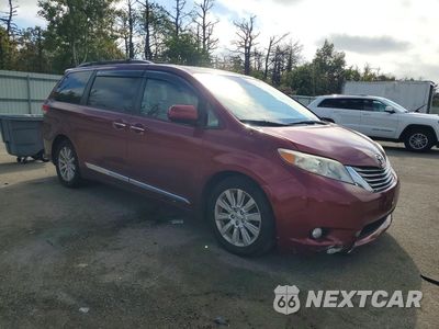 Czwarte zdjęcie samochodu z boku: 2014 TOYOTA SIENNA XLE 7-PASSENGER VIN:5TDDK3DC2ES085235 - miniatura