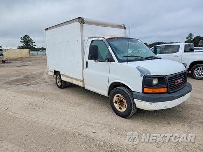 Czwarte zdjęcie samochodu z boku: 2007 GMC SAVANA BOX TRUCK VIN:1GDGG31V471904102 - miniatura