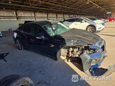Czwarte zdjęcie samochodu z boku: 2016 INFINITI Q50 RED SPORT 400 VIN:JN1FV7APXGM420578 - miniatura