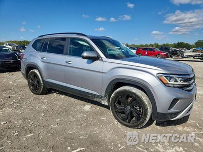 Czwarte zdjęcie samochodu z boku: 2023 VOLKSWAGEN ATLAS SE VIN:1V2KR2CA3PC502751 - miniatura