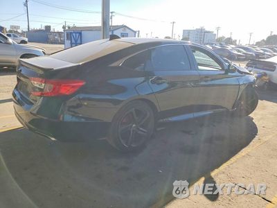 Trzecie zdjęcie samochodu z tyłu: 2020 HONDA ACCORD SPORT VIN:1HGCV1F38LA011849 - miniatura