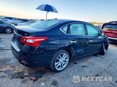 Trzecie zdjęcie samochodu z tyłu: 2017 NISSAN SENTRA SV VIN:3N1AB7AP1HY359204 - miniatura