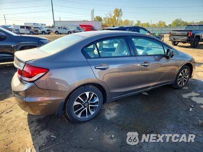 Trzecie zdjęcie samochodu z tyłu: 2014 HONDA CIVIC EX VIN:2HGFB2F89EH543977 - miniatura