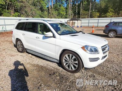Czwarte zdjęcie samochodu z boku: 2015 MERCEDES-BENZ GL 450 4MATIC VIN:4JGDF6EEXFA532748 - miniatura