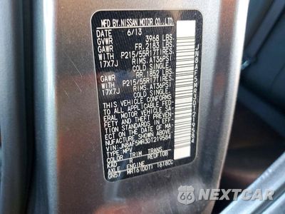 Zdjęcie 13 z 13 samochodu: 2013 NISSAN JUKE S VIN:JN8AF5MR3DT219584 - miniatura