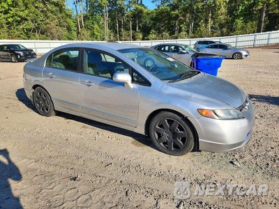 Czwarte zdjęcie samochodu z boku: 2008 HONDA CIVIC LX VIN:1HGFA16538L030606 - miniatura
