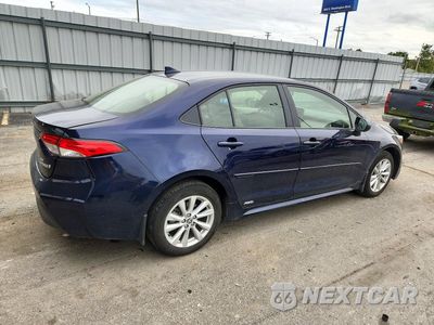 Trzecie zdjęcie samochodu z tyłu: 2024 TOYOTA COROLLA HYBRID LE VIN:JTDBDMHE4RJ006492 - miniatura