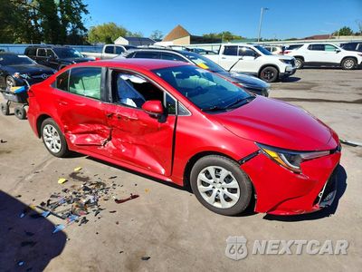 Czwarte zdjęcie samochodu z boku: 2020 TOYOTA COROLLA LE VIN:JTDEPRAE2LJ097314 - miniatura