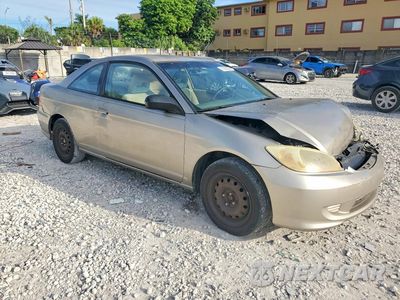 Czwarte zdjęcie samochodu z boku: 2005 HONDA CIVIC LX VIN:1HGEM22555L012568 - miniatura