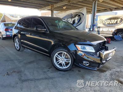 Czwarte zdjęcie samochodu z boku: 2016 AUDI Q5 PREMIUM PLUS VIN:WA1L2AFP3GA063772 - miniatura