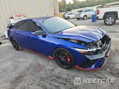 Czwarte zdjęcie samochodu z boku: 2025 HYUNDAI ELANTRA N VIN:KMHLW4DK7SU026665 - miniatura