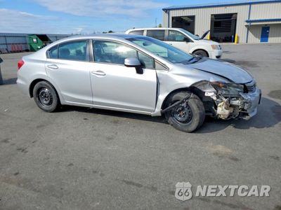 Czwarte zdjęcie samochodu z boku: 2012 HONDA CIVIC LX VIN:19XFB2F54CE046350 - miniatura