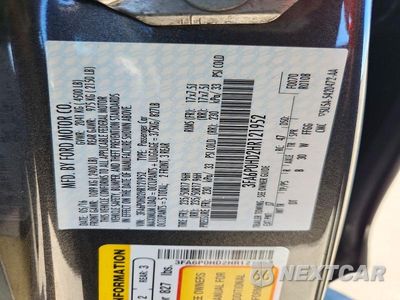 Zdjęcie 12 z 12 samochodu: 2017 FORD FUSION SE VIN:3FA6P0HD2HR121952 - miniatura
